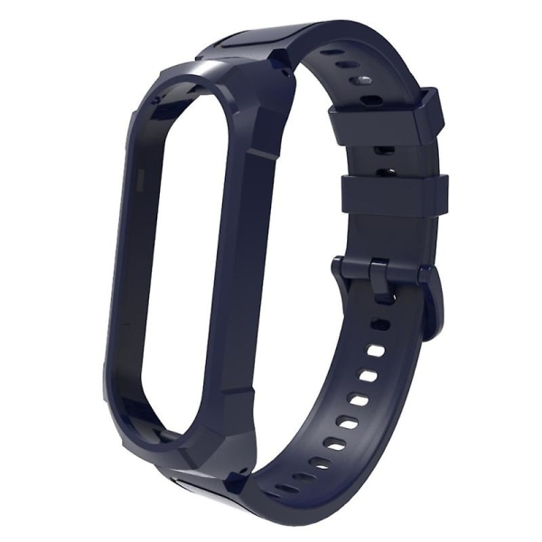 Delad rem för Mi Band 8-bältes Smartwatch Fashion Band Armband Sportarmband Midnight blue