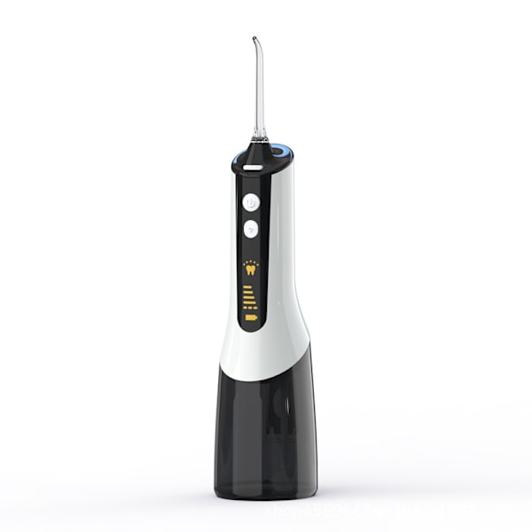 Oral Irrigator - 350 ml tank, 5 lägen LED-display, svart