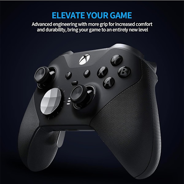 6-i-1 Thumbsticks reservedele passer til Xbox One Elite Series 2 Controller (Guld)