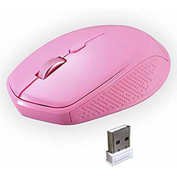 Dual Mode trådløs computermus Pink
