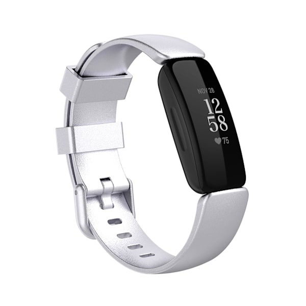 For Fitbit Inspire 2 TPE-ranneke S Silver