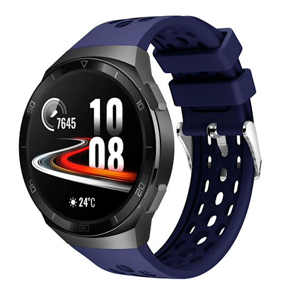22MM Myk Silikonurrem for Huawei Watch GT 2e Blue G Huawei Watch GT 2e