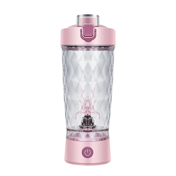 Juicer 600Ml, Fuldautomatisk Blandekop (Pink)
