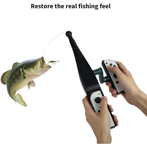 Fiskestang til Nintendo Switch & Switch Oled Joy Con Game Handle Grip Controller