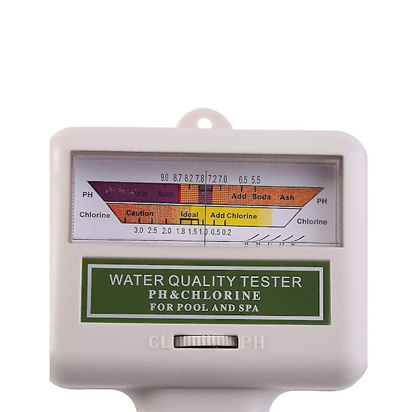 Vannkvalitet Ph Klor Tester, Ph Tester Klor, ph Meter