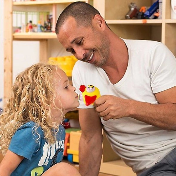 Tecknad djur klämma leksak med bom ut ögonen Stress Relief Popping Sensory Toy chick