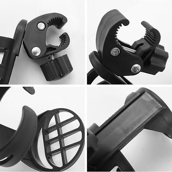 Cykel mugghållare, stor kaliber Universal barnvagn mugghållare 360 ​​graders rotation Wate