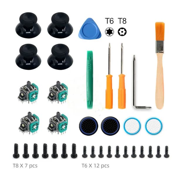Udskiftning Joystick Reparationssæt - Til Xbox One Xbox Series S/X Controller (T6/T8)C