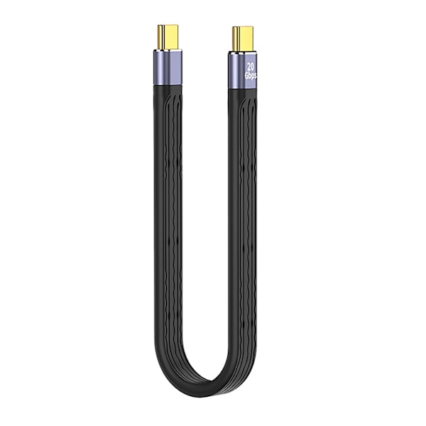 Usb Type-c-kabel med Usb-c til Usb-c-endetilkoblinger 3-kabel 20GB TYPEC Rotate Ty