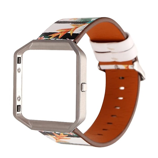 Til Fitbit Blaze læderurrem CEZ E