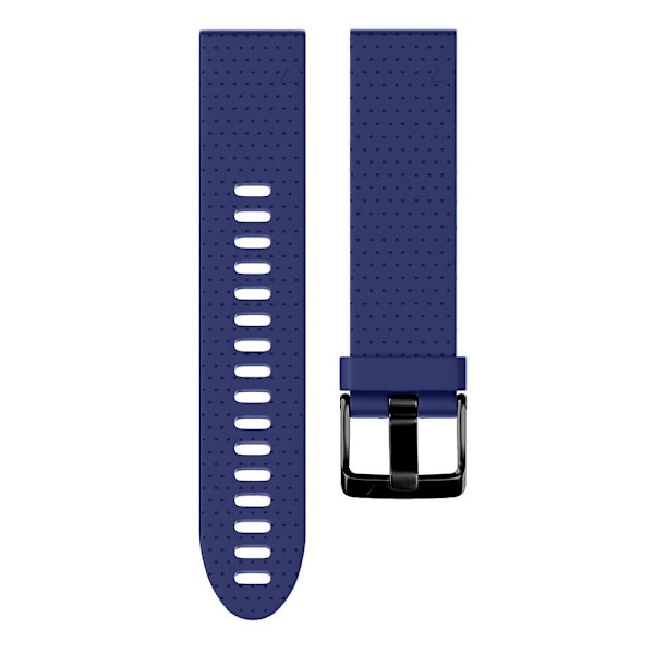 KLB-YDGJ-001 Til Garmin Fenix 7S / Fenix 7S Pro Urrem 20mm Dot Texture Silikone Urremme Dark Blue