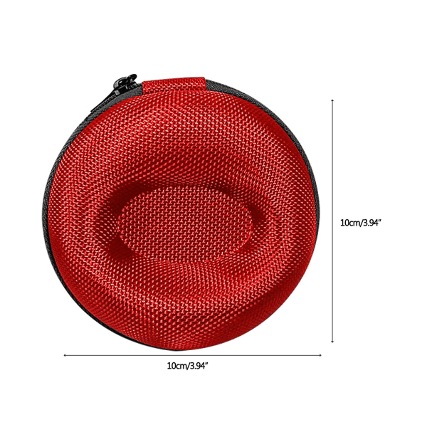 Dämpad vattentät enkel watch med dragkedja för case för Smartw Black