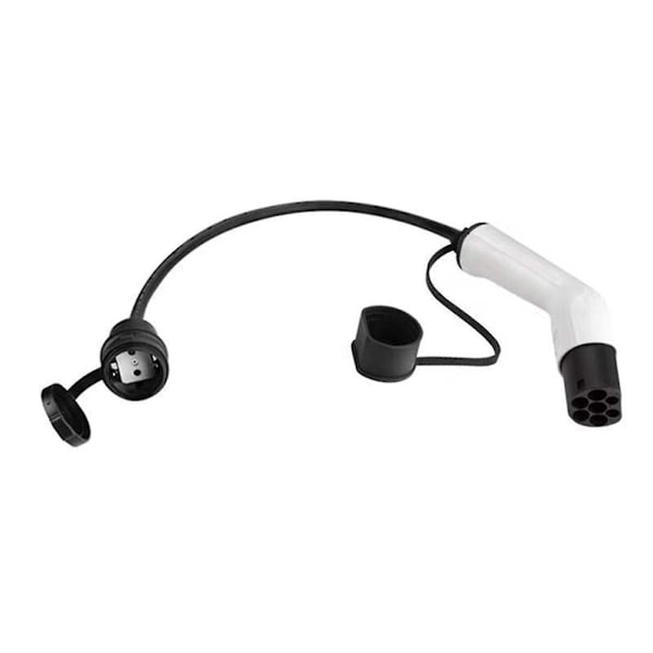 Ev-stik 16a Type 2 hanstik til Schuko-stik EV-opladningsadapter til EV Ladestation Elec