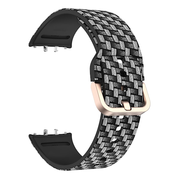 Ersättning för Samsung Galaxy Fit3 mönstrad silikonrem Carbon Fiber