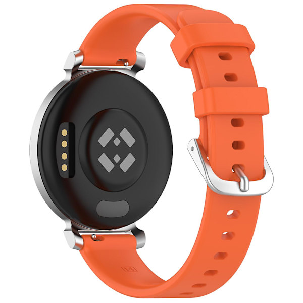 For Garmin Lily 2 Silikone Urrem 14mm Vandtætte Bløde Udskiftningsremme Orange