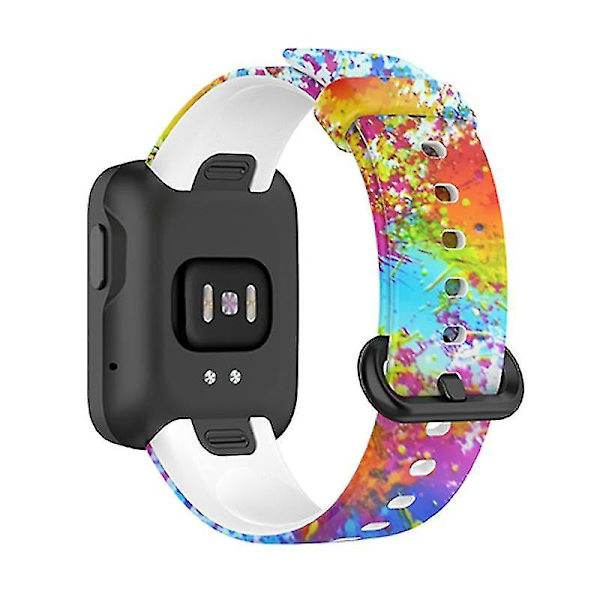 Mönstrad justerbart silikonarmband för Xiaomi Redmi Watch 2 Lite Multicoloured H H Xiaomi Redmi Watch 2 L