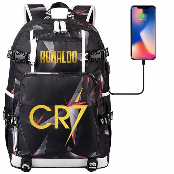 Reppu - Cr7 USB-latausportilla (4)