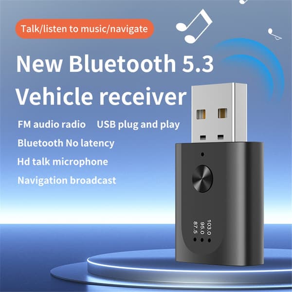 Bluetooth USB 5.3 langaton äänivastaanotin