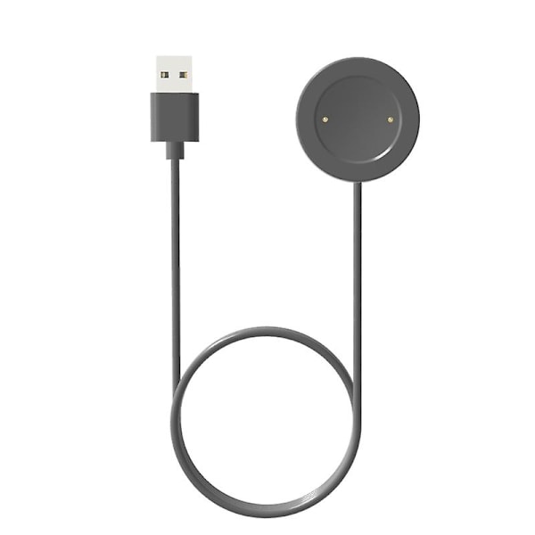 Laddkabel Power Fäste Laddningssladd Stativ för Watch 4/GS3 Black Siamese