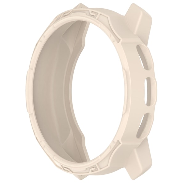 For SUUNTO 9 Peak/9 Peak Pro Anti-dråpe klokkeetui TPU beskyttende ramme Beige