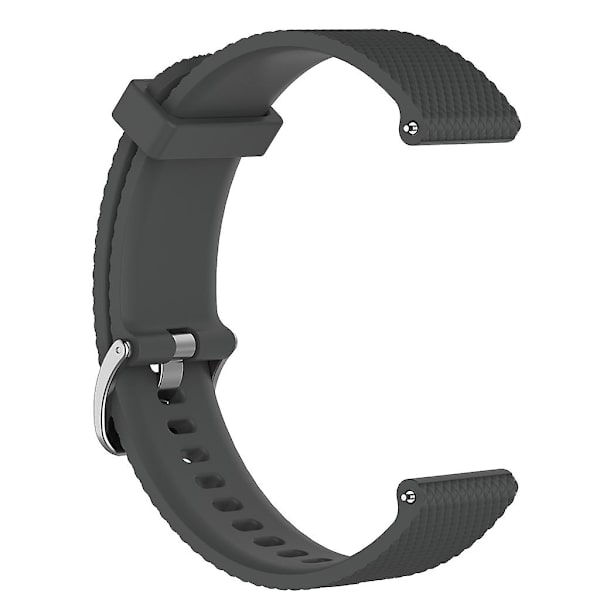 För Vivoactive 3/for HR Watch Soft Loop Strap Armband Svetttätt handledsband Gray