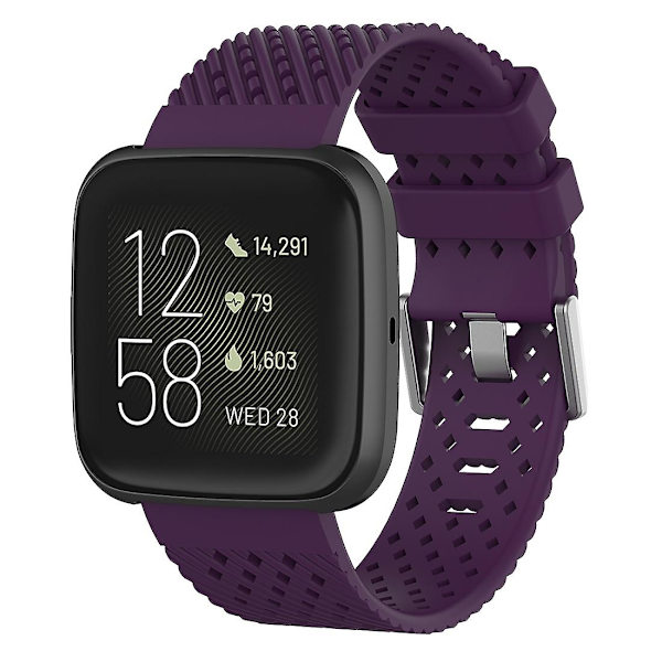 For Fitbit Versa / Versa 2 / Versa Lite 20mm Hengittävä Silikoni Ranneke 20mm