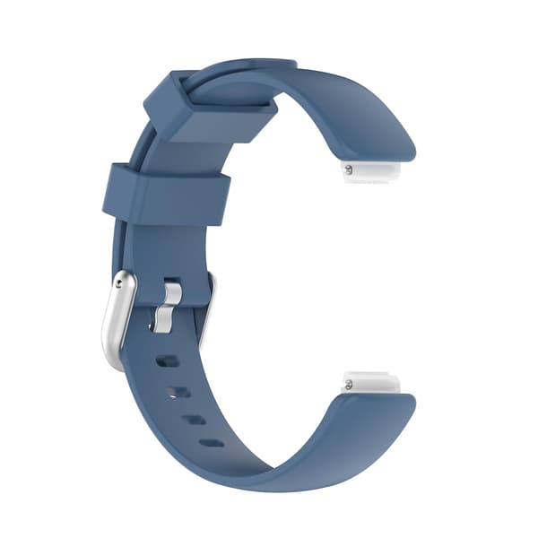 Til Fitbit Inspire 2 TPE-urrem S Rock Cyan