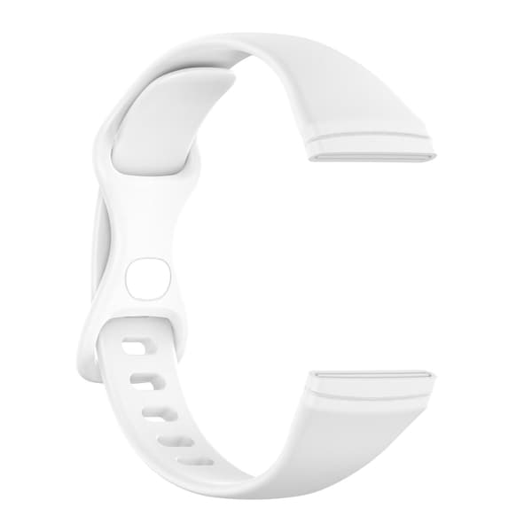 For Fitbit Versa 4 / Versa 3 / Sense TPU-ranneke S White