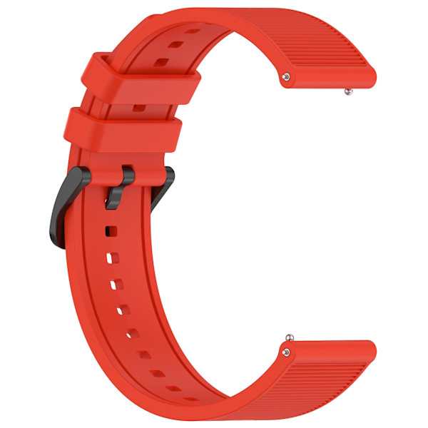 Til Huawei Watch GT 4 / Garmin Venu 2 Watch Band 22mm Blødt Silikone Rem Red