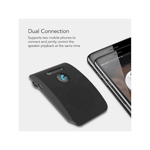 Bluetooth Handsfree autoon puhelinpaketti langaton Bluetooth-kaiutin auton navigointiavustaja automaattisella herätyksellä
