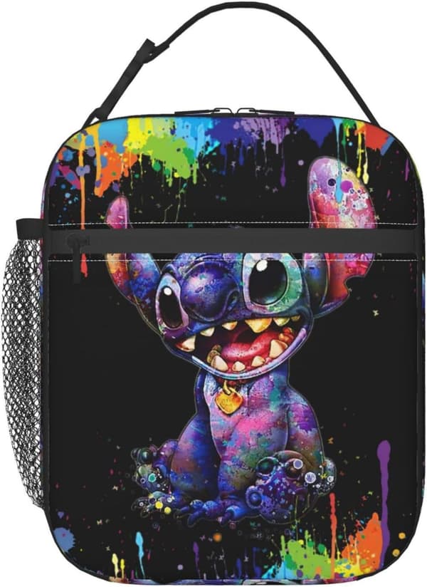 Stitch Isolert Matpakke Skole Piknik Snack Matboks (31)