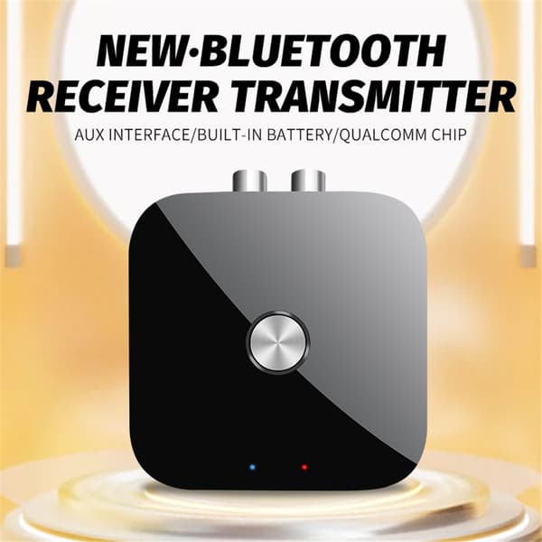 Bluetooth-mottaker 2-i-1 kompatibel Aptx 5.3 adaptiv lydadapter