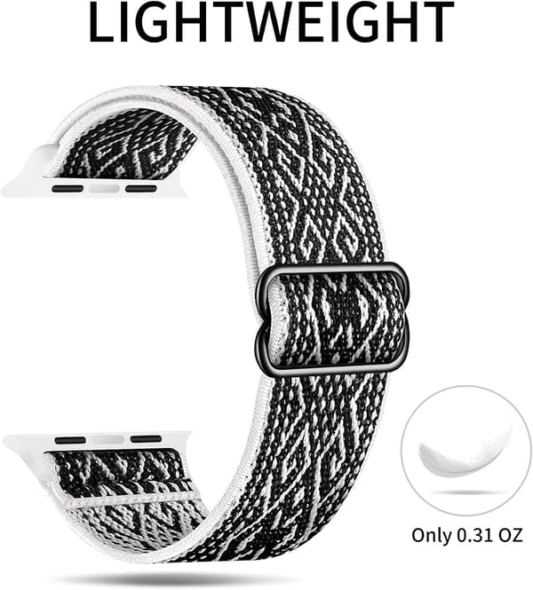 Elastisk Solo Loop-reim kompatibel med Apple Watch-remmer 15 38mm/40mm/41mm
