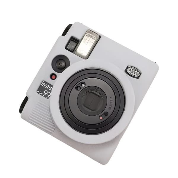 Kotelo - Instax Mini 99 -pikakameralle, silikonisuojus (harmaa)