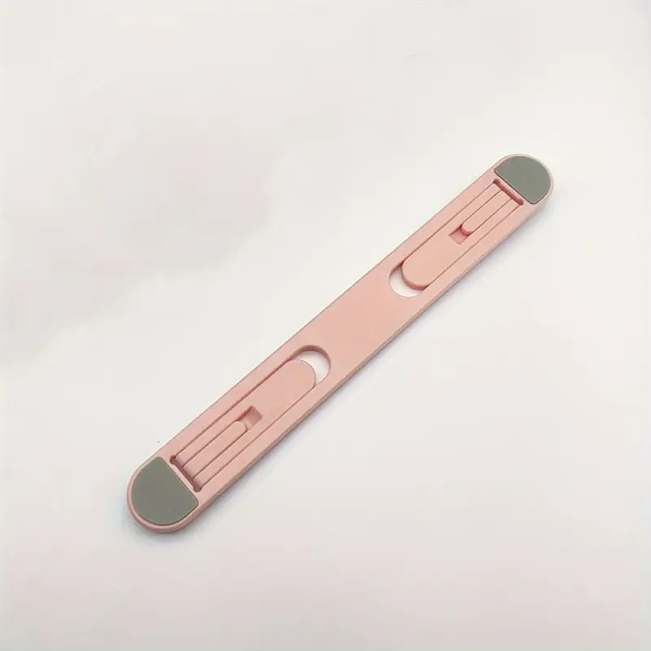 Justerbart ABS Kontor Laptop Stativ (Pink)