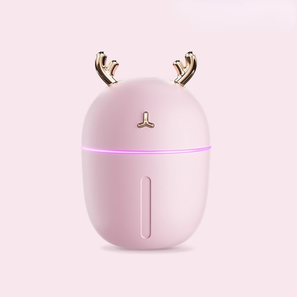 Mini USB ilmankostutin Aroma Diffuser Söpö kotiauton ilmankostutin pink