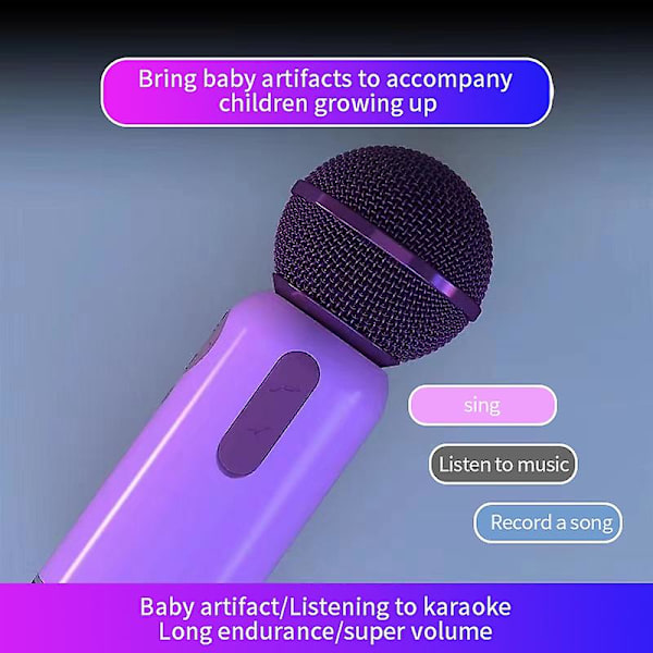K1 håndholdt Bluetooth-mikrofon Purple