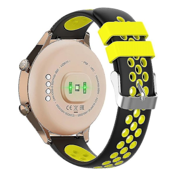 Klockarmband för Samsung Galaxy Watch 5 40mm/44mm/5 Pro 45mm Black Yellow A Samsung Galaxy Watch 5