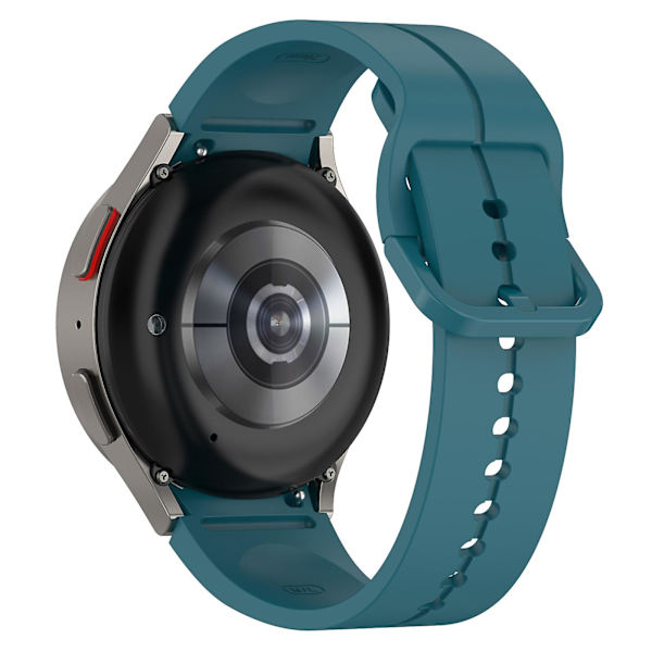 Samsung Galaxy Watch6 / Watch6 Classic / Watch 5 / 5 Pro / Watch3 41mm Silikoniurainen uranauha 20mm Dark Green