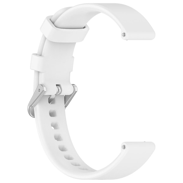 Silikone urrem til Garmin Lily 2, 14 mm, vandtætte, bløde udskiftningsremme White