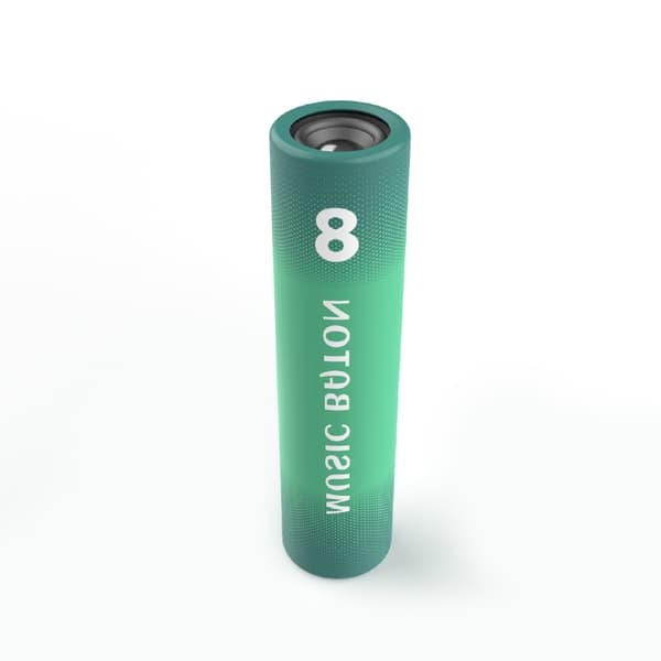 Bluetooth-kaiutin Tk 66, tehokas basso ja 3000 mAh (keltainen)