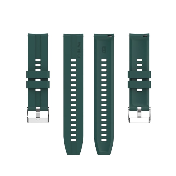 For Amazfit Gts 2e 20 mm silikone urrem til Amazfit Gts 2e Dark Green