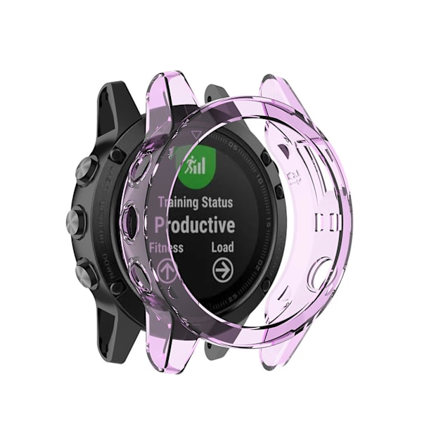För Epix Gen2 Bumper for Shell TPU för case Vattentät Ultratunn Tvättbar Husi Transparent purple
