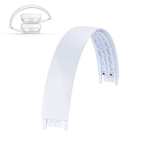 Udskiftning af tophovedbånd Reparation Fix-dele til Beats Solo 2.0/3.0 Wireless white