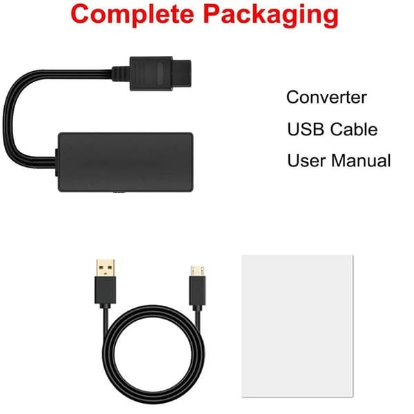 Adapter - N64 til HDMI-konverter til N64/Gamecube/Snes