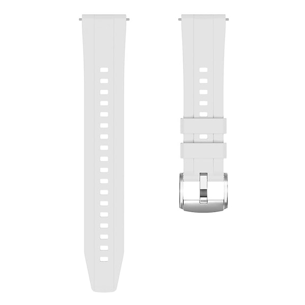 For Huawei Watch GT 4 41mm Myk Silikonklokke Rem Stropp Erstatning Tilbehør - Oransje White