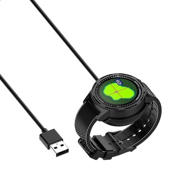 Smart Watch laddare för golfkompis Aim W10 watch Snabbladdningsladdare 1 m trådansluten Smart Watch Laddningsdocka Bärbara tillbehör