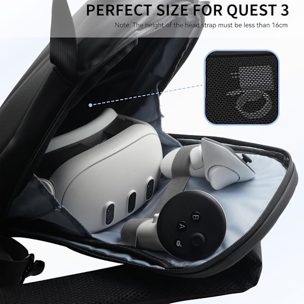 Hårdt Etui Taske Til Meta Quest 3S/3 Rejseopbevaring