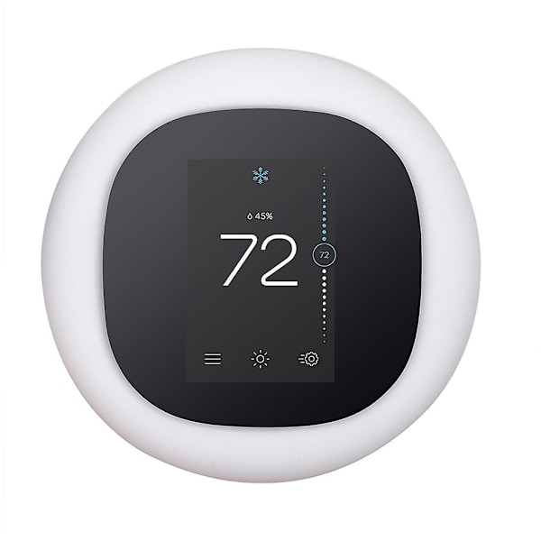 Til Ecobee 3 Lite Til Smart Termostat Vægplade Montering Beslag Ærme Silikone White