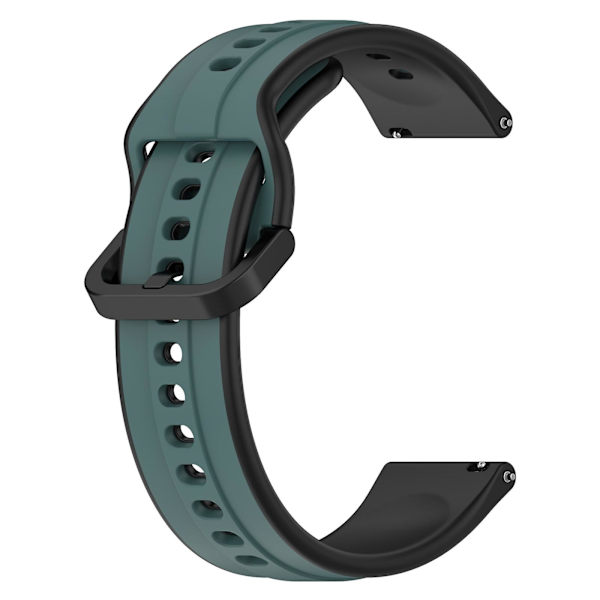 Konvex Loop Silikonrem för Huawei Watch GT2 42mm Olive Green   Black
